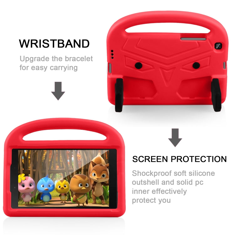 For Galaxy Tab A 8.0 (2019)T290 / T295 Sparrow Style Flat Anti Falling Protective Shell with Bracket(Red) - Tab A 8.0 & S Pen (2019) P200/P205 by PMC TechLife | Online Shopping South Africa | PMC TechLife | Buy Now Pay Later Mobicred