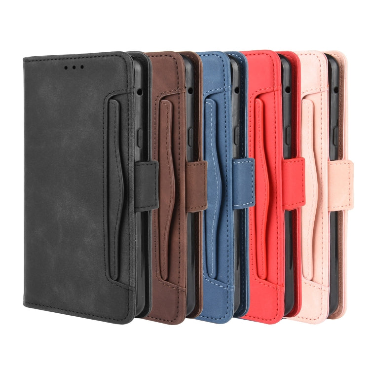 For LG G8X ThinQ / V50S ThinQ Wallet Style Skin Feel Calf Pattern Leather Case with Separate Card Slots & Holder & Wallet & Photo Frame(Pink) - LG Cases by PMC TechLife | Online Shopping South Africa | PMC TechLife | Buy Now Pay Later Mobicred