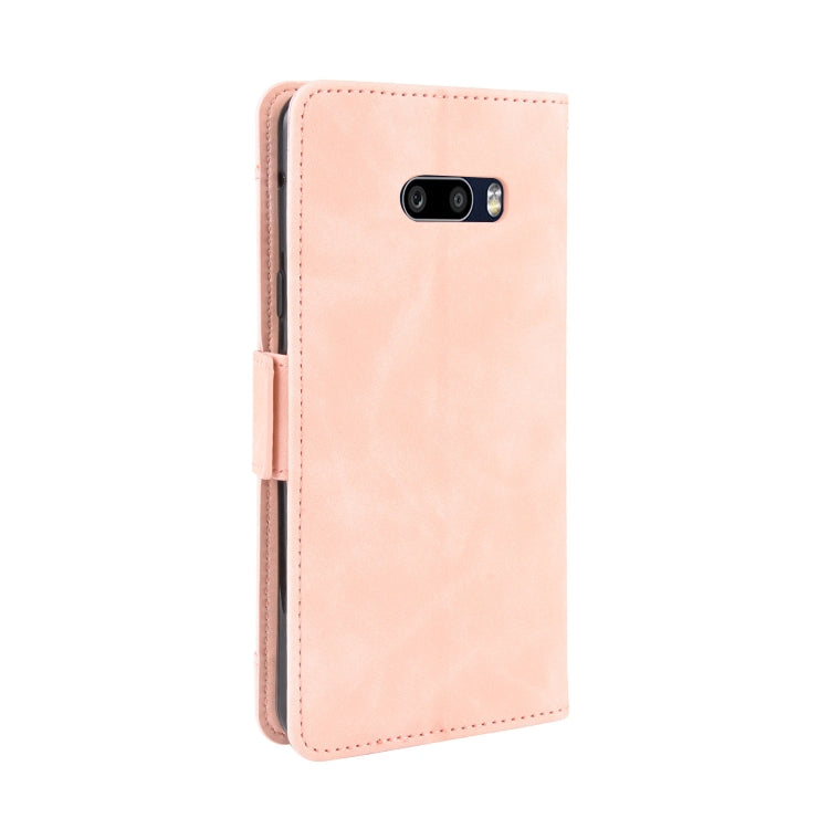 For LG G8X ThinQ / V50S ThinQ Wallet Style Skin Feel Calf Pattern Leather Case with Separate Card Slots & Holder & Wallet & Photo Frame(Pink) - LG Cases by PMC TechLife | Online Shopping South Africa | PMC TechLife | Buy Now Pay Later Mobicred