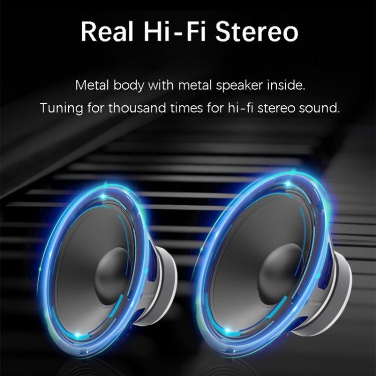 EWA A103 Portable Bluetooth Speaker Wireless Heavy Bass Bomm Box Subwoofer Phone Call Surround Sound Bluetooth Shower Speaker(Silver) - free shipping - PMC TechLife - Order now!