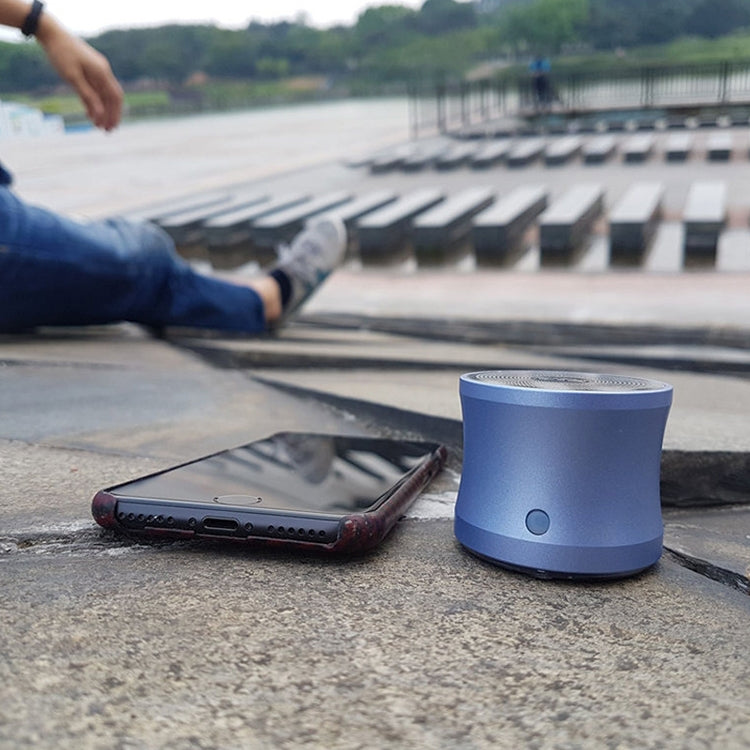 EWA A109M  Portable Bluetooth Speaker Wireless Heavy Bass Bomm Box Subwoofer Phone Call Surround Sound Bluetooth Shower Speaker(Silver) - free shipping - PMC TechLife - Order now!