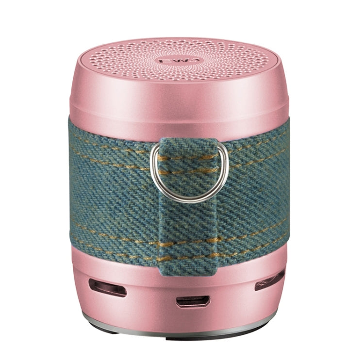 EWA A113 Portable Super Mini Bluetooth Speaker Wireless Bass Subwoofer Boom Box Speakers(Rose Gold) - Mini Speaker by EWA | Online Shopping South Africa | PMC TechLife | Buy Now Pay Later Mobicred