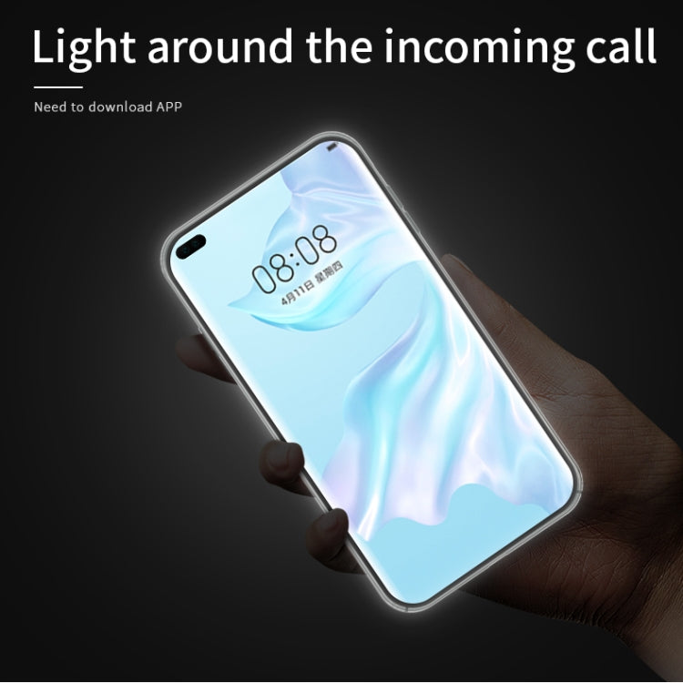 For Huawei P40 PINWUYO Pindun Series Slim 3D Flashing All-inclusive PC Case(Blue) - free shipping - PMC TechLife - Order now!