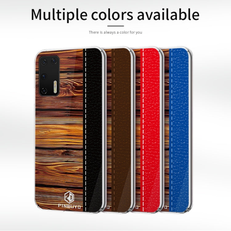 For Huawei P40 PINWUYO Pindun Series Slim 3D Flashing All-inclusive PC Case(Blue) - free shipping - PMC TechLife - Order now!