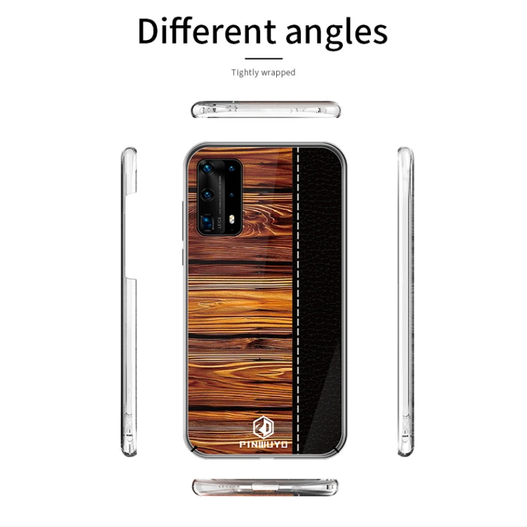 For Huawei P40 Pro PINWUYO Pindun Series Slim 3D Flashing All-inclusive PC Case(Brown) - Huawei Cases by PINWUYO | Online Shopping South Africa | PMC TechLife | Buy Now Pay Later Mobicred