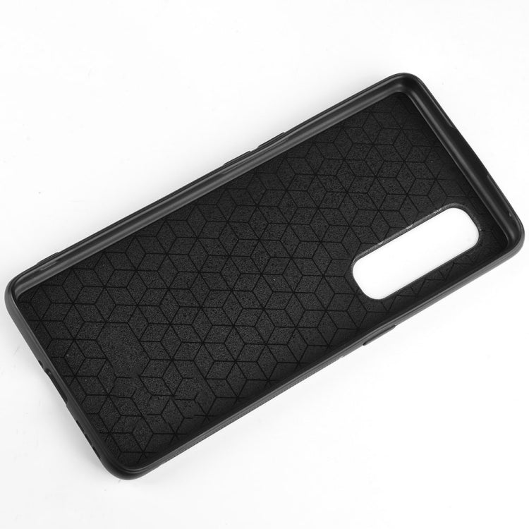 For Oppo Find X2 Pro Regular Version  Shockproof Sewing Cow Pattern Skin PC + PU + TPU Case(Blue) - OPPO Cases by PMC TechLife | Online Shopping South Africa | PMC TechLife | Buy Now Pay Later Mobicred