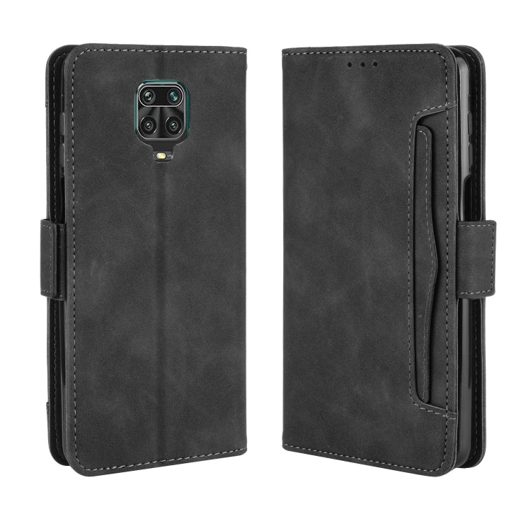 For Xiaomi Redmi Note 9 Pro / Note 9s / Note 9 Pro Max  Wallet Style Skin Feel Calf Pattern Leather Case with Separate Card Slot(Black) - free shipping - PMC TechLife - Order now!