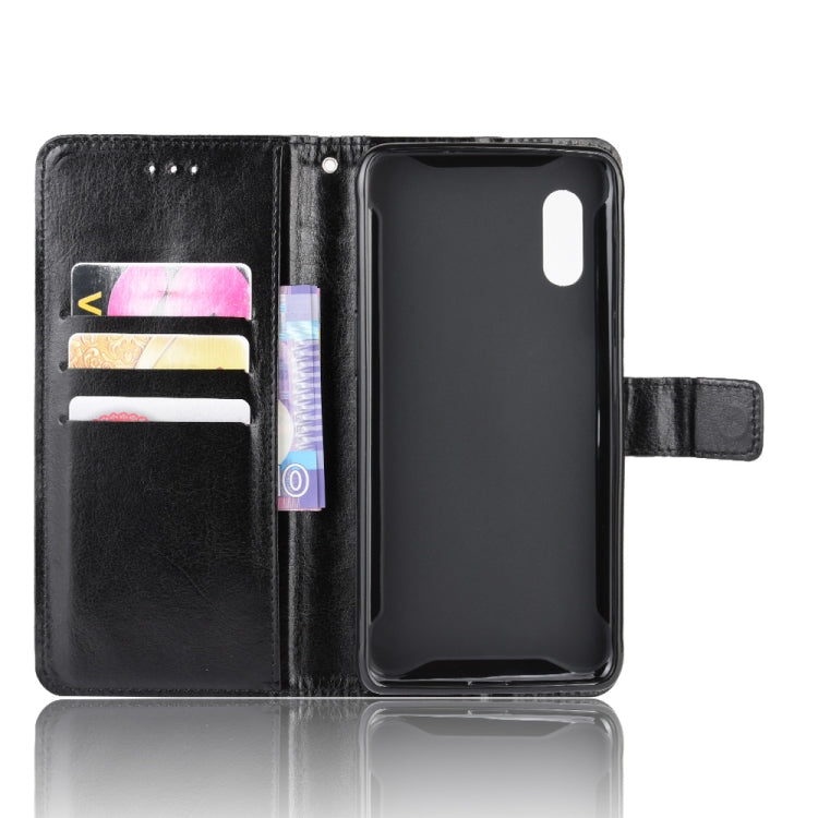 For Galaxy Xcover Pro Retro Crazy Horse Texture Horizontal Flip Leather Case with Holder & Card Slots & Photo Frame(Black) - free shipping - PMC TechLife - Order now!
