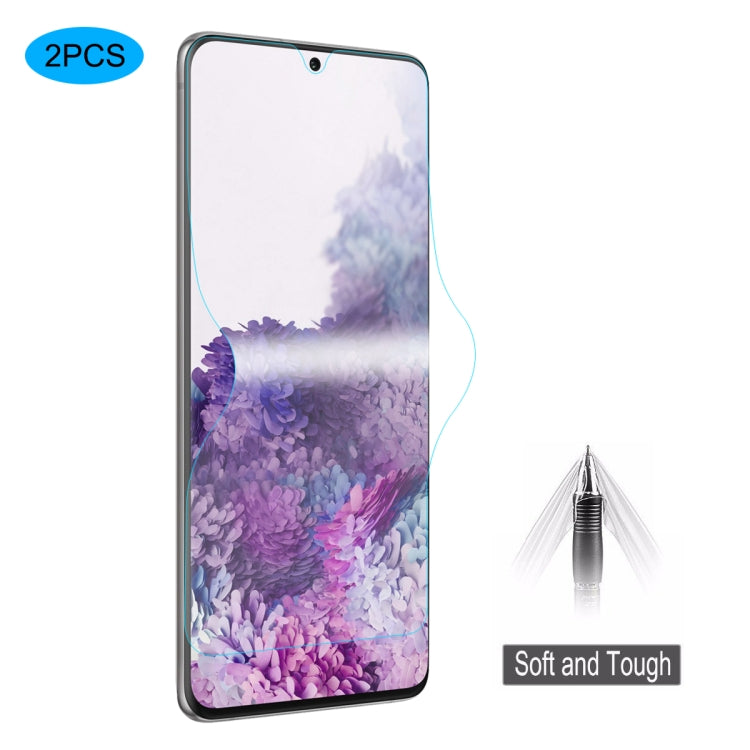 For Galaxy S20+ 2 PCS ENKAY Hat-Prince 0.1mm 3D Full Screen Protector Explosion-proof Hydrogel Film - For Samsung by ENKAY | Online Shopping South Africa | PMC TechLife | Buy Now Pay Later Mobicred