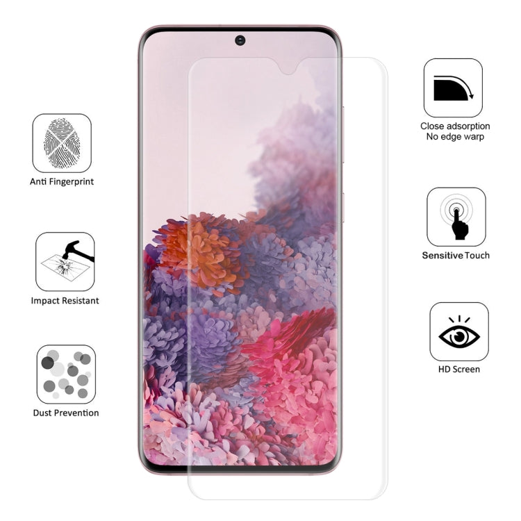 For Galaxy S20+ 2 PCS ENKAY Hat-Prince 0.1mm 3D Full Screen Protector Explosion-proof Hydrogel Film - For Samsung by ENKAY | Online Shopping South Africa | PMC TechLife | Buy Now Pay Later Mobicred