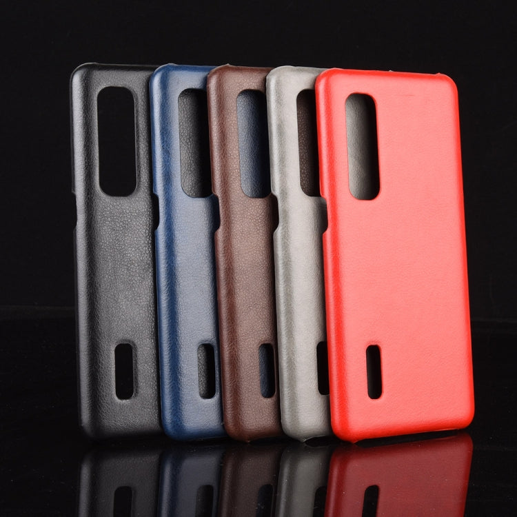 For Oppo Find X2 Pro Shockproof Litchi Texture PC + PU Case(Black) - free shipping - PMC TechLife - Order now!