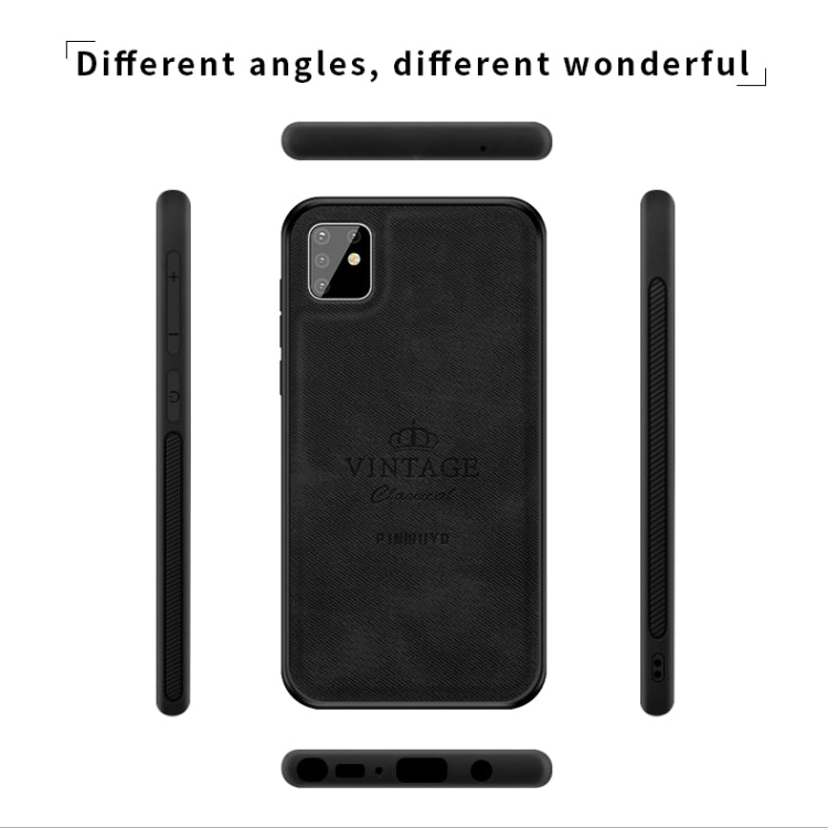 For Galaxy A81 / Note10 Lite PINWUYO Zun Series PC + TPU + Skin Waterproof And Anti-fall All-inclusive Protective Shell(Brown) - Galaxy Phone Cases by PINWUYO | Online Shopping South Africa | PMC TechLife | Buy Now Pay Later Mobicred