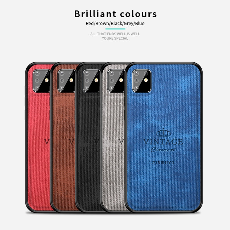 For Galaxy A81 / Note10 Lite PINWUYO Zun Series PC + TPU + Skin Waterproof And Anti-fall All-inclusive Protective Shell(Gray) - free shipping - PMC TechLife - Order now!