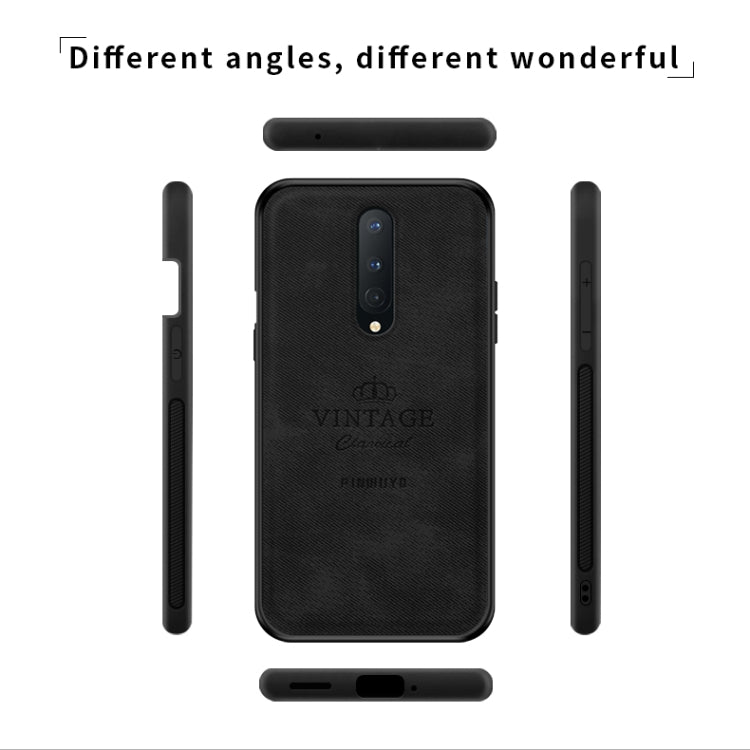For Oneplus 8 PINWUYO Zun Series PC + TPU + Skin Waterproof And Anti-fall All-inclusive Protective Shell(Gray) - OnePlus Cases by PINWUYO | Online Shopping South Africa | PMC TechLife | Buy Now Pay Later Mobicred