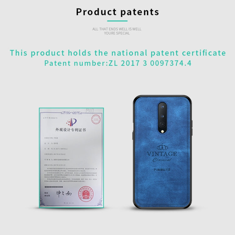 For Oneplus 8 PINWUYO Zun Series PC + TPU + Skin Waterproof And Anti-fall All-inclusive Protective Shell(Gray) - OnePlus Cases by PINWUYO | Online Shopping South Africa | PMC TechLife | Buy Now Pay Later Mobicred