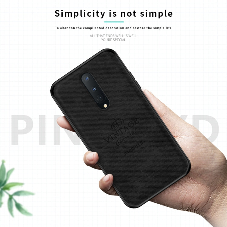 For Oneplus 8 PINWUYO Zun Series PC + TPU + Skin Waterproof And Anti-fall All-inclusive Protective Shell(Gray) - OnePlus Cases by PINWUYO | Online Shopping South Africa | PMC TechLife | Buy Now Pay Later Mobicred