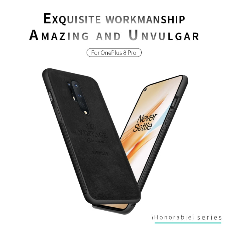 For Oneplus 8 Pro PINWUYO Zun Series PC + TPU + Skin Waterproof And Anti-fall All-inclusive Protective Shell(Brown) - free shipping - PMC TechLife - Order now!