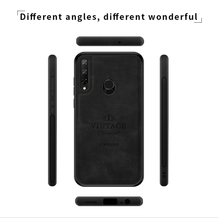 For Huawei Y7P/P40Lite E/Honor9C PINWUYO Zun Series PC + TPU + Skin Waterproof And Anti-fall All-inclusive Protective Shell(Brown) - Huawei Cases by PINWUYO | Online Shopping South Africa | PMC TechLife | Buy Now Pay Later Mobicred