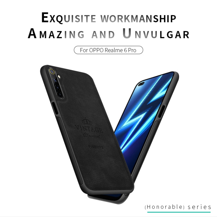 For OPPO Realme 6 Pro PINWUYO Zun Series PC + TPU + Skin Waterproof And Anti-fall All-inclusive Protective Shell(Gray) - free shipping - PMC TechLife - Order now!