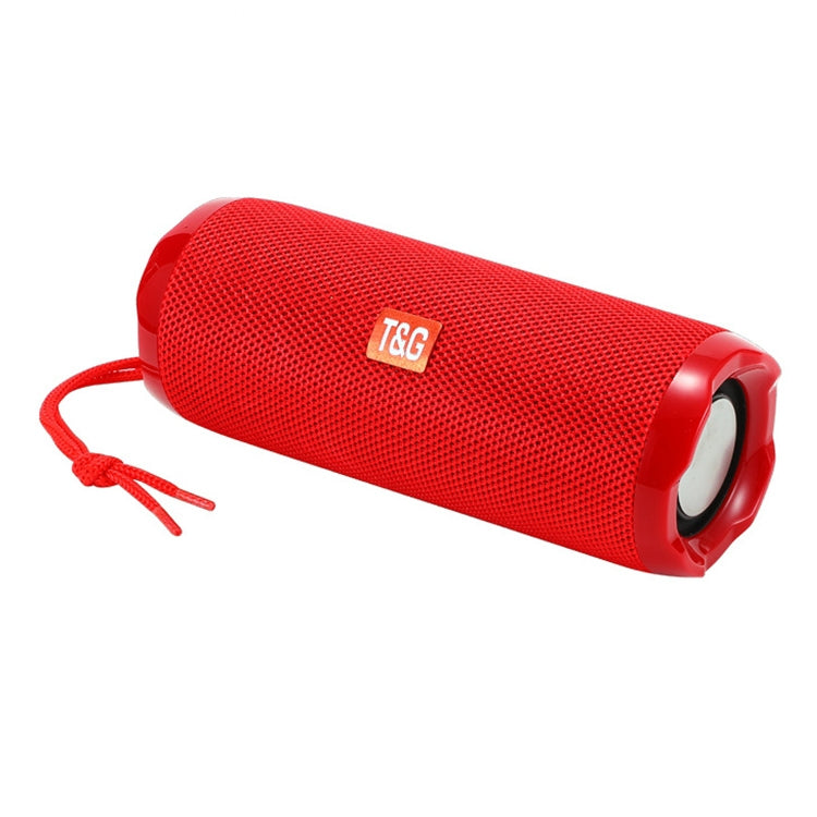 T&G TG191 10W Waterproof Bluetooth Speaker Stereo Double Diaphragm Subwoofer Portable Audio FM Radio(Red) - Waterproof Speaker by T&G | Online Shopping South Africa | PMC TechLife | Buy Now Pay Later Mobicred