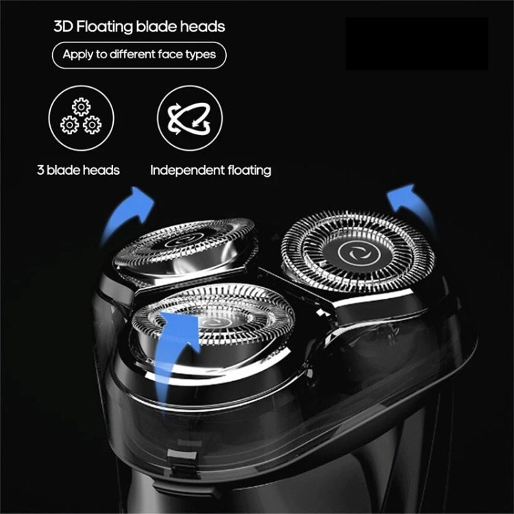 Original Xiaomi Youpin Yingqu Blackstone3 Men Portable Face Care Three Cutter Heads Electric Shaving Razor - free shipping - PMC TechLife - Order now!