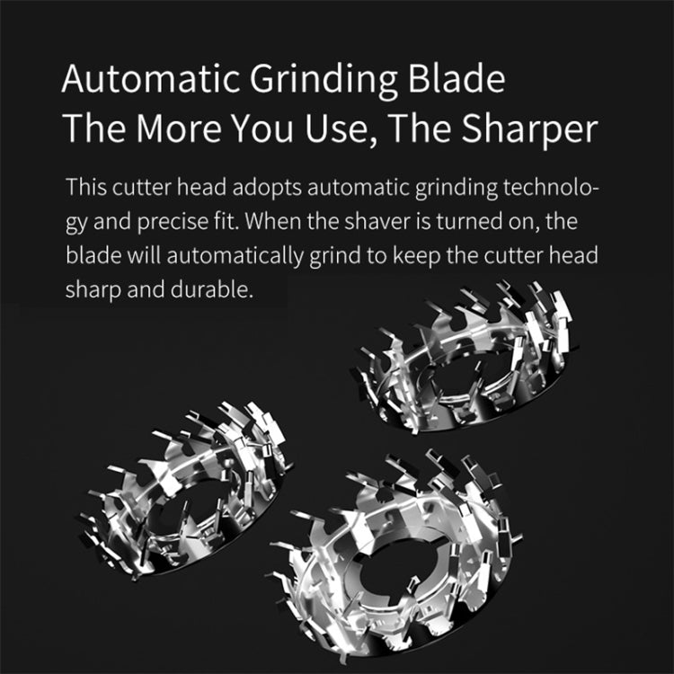 Original Xiaomi Youpin Yingqu Blackstone3 Men Portable Face Care Three Cutter Heads Electric Shaving Razor - free shipping - PMC TechLife - Order now!