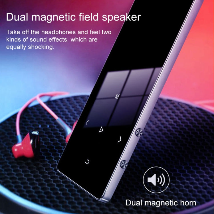 X2 1.8 inch Touch Screen Metal Bluetooth MP3 MP4 Hifi Sound Music Player 8GB(Rose Gold) - free shipping - PMC TechLife - Order now!