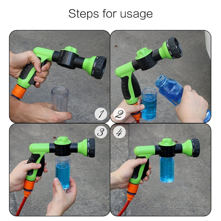 Professional  Multifunction Auto Foam Car Washer 3 Grade High Pressure Water Nozzle - free shipping - PMC TechLife - Order now!