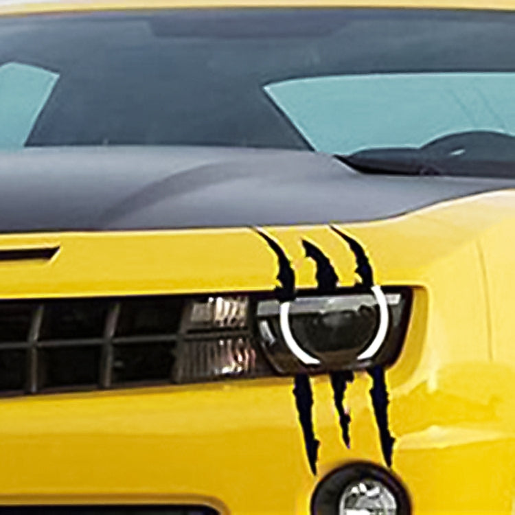 2 PCS Reflective Car Sticker Monster Scratch Stripe Claw Marks Car Auto Headlight Decoration Vinyl Decal Car Stickers, Size:40X12cm - free shipping - PMC TechLife - Order now!