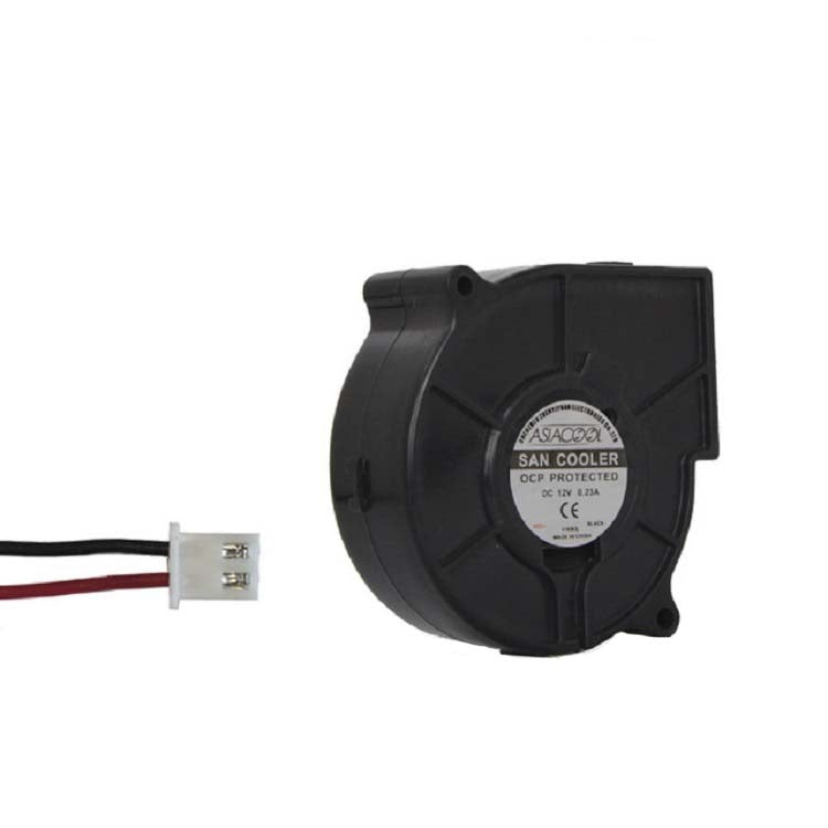 ASIACOOL Silent Turbo Blower Fan, Specification:7530 12V - Range Hood Parts by PMC TechLife | Online Shopping South Africa | PMC TechLife | Buy Now Pay Later Mobicred