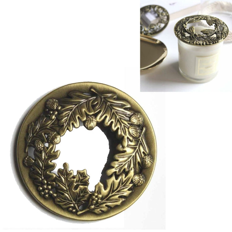 Built-in Wrought Iron Polythermal Anti-hanging Wall Scented Candle Zinc Alloy Smart Cover(Holy Fruit) - Candles & Candle Holders by PMC TechLife | Online Shopping South Africa | PMC TechLife | Buy Now Pay Later Mobicred