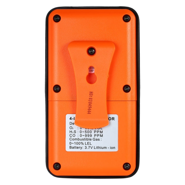 ST8900 4 in 1 Toxic Gas CO Carbon Monoxide Detector Hydrogen Sulfide H2S Oxygen Combustible Gas Test LCD Display Monitor, Sound Light Vibration Alarm, CN Plug - free shipping - PMC TechLife - Order now!