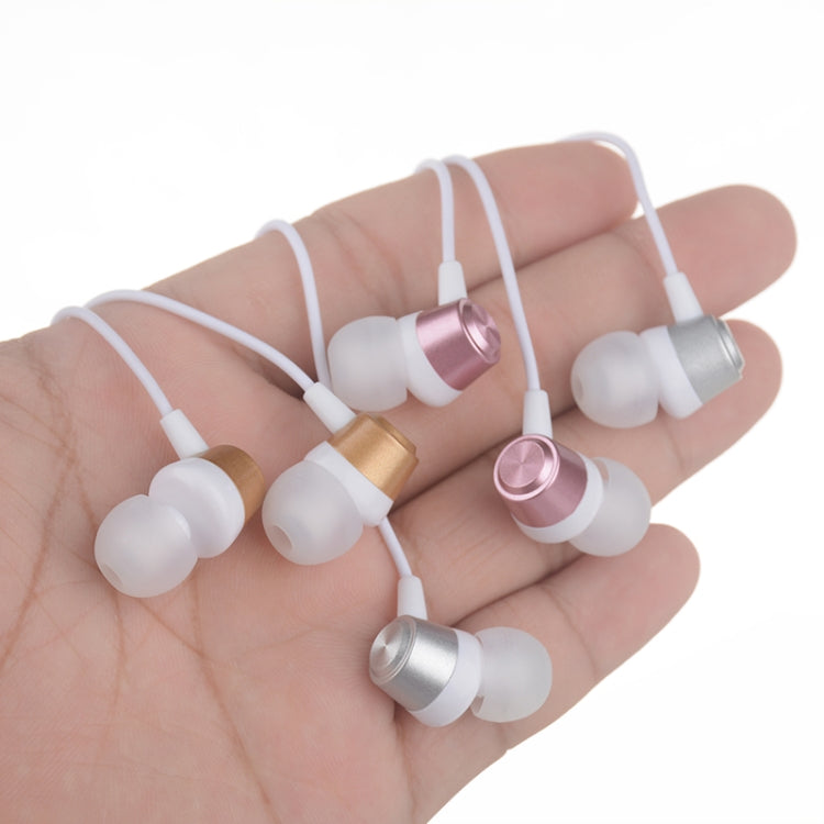 VPB S3 Sport Earphone Wired Super Bass 3.5mm Crack Earphone Earbud with Microphone Hands Free for Samsung MP3(Silver) - In Ear Wired Earphone by VPB | Online Shopping South Africa | PMC TechLife
