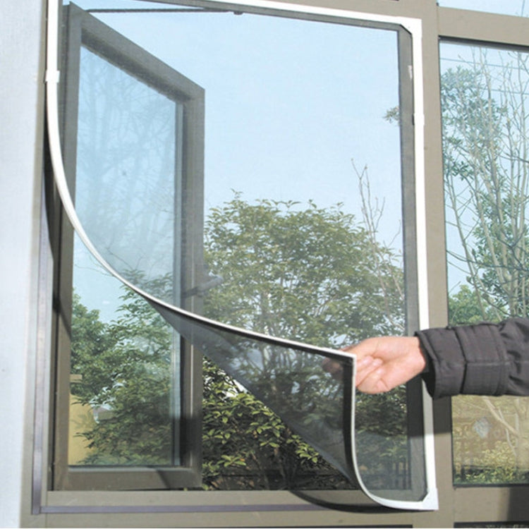 Fly Bug  Mosquito Net Door Window Net Netting Mesh Screen Curtain Protector Flyscreen Insect DIY, Size:1.3x1.5m(Black) - free shipping - PMC TechLife - Order now!