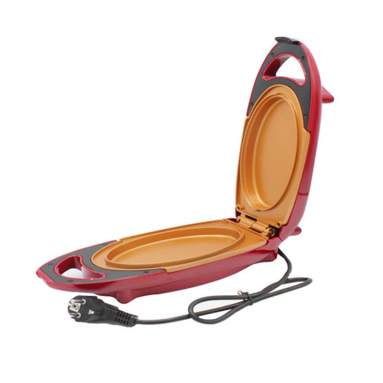 Double-Coated Smokeless Non-stick 5 Minute Chef Electric Cooker Barbecue Pan Pizza Pot EU Plug - Bulit-in Ovens & Accessories by PMC TechLife | Online Shopping South Africa | PMC TechLife