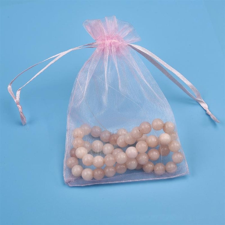100 PCS Gift Bags Jewelry Organza Bag Wedding Birthday Party Drawable Pouches, Gift Bag Size:16X22cm(Dark Purple) - Gift Bags & Wrapping Supplies by PMC TechLife | Online Shopping South Africa | PMC TechLife | Buy Now Pay Later Mobicred