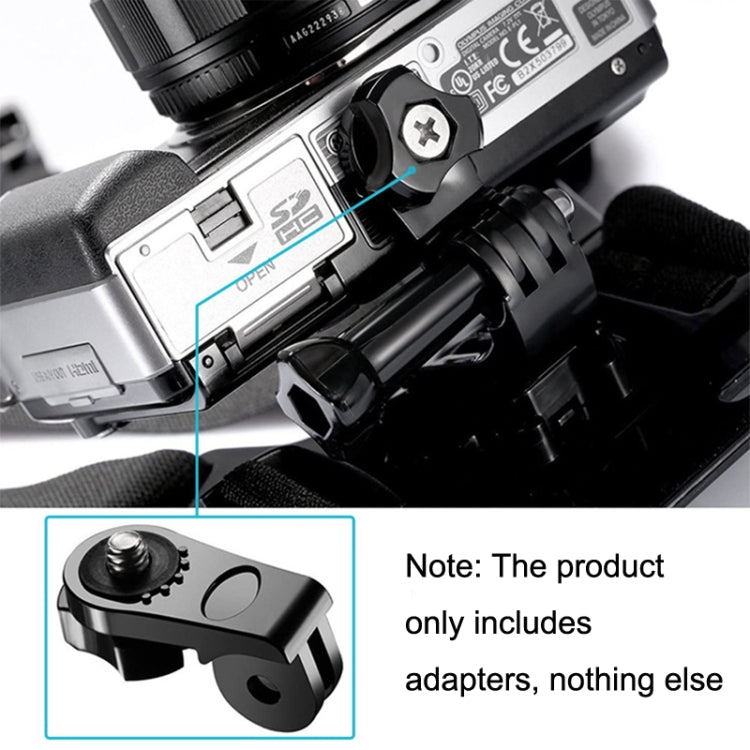AEE Adapter TELESIN Screw Adapter Adjustment Arm For GoPro Hero12 Black / Hero11/10 /9 /8 /7 /6 /5, Insta360 Ace / Ace Pro, DJI Osmo Action 4 and Other Action Cameras -  by PMC TechLife | Online Shopping South Africa | PMC TechLife | Buy Now Pay Later Mobicred