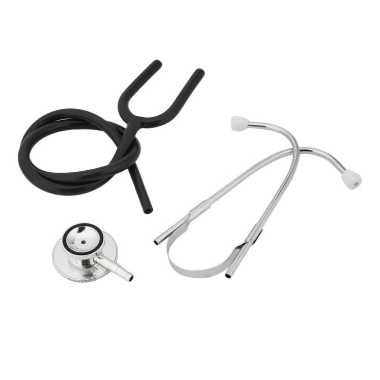 Double-sided Stethoscope Single Tube Doctors Nurse Professional Cardiology Stethoscope Aluminium Alloy Chestpiece(Yellow) - Others by PMC TechLife | Online Shopping South Africa | PMC TechLife | Buy Now Pay Later Mobicred