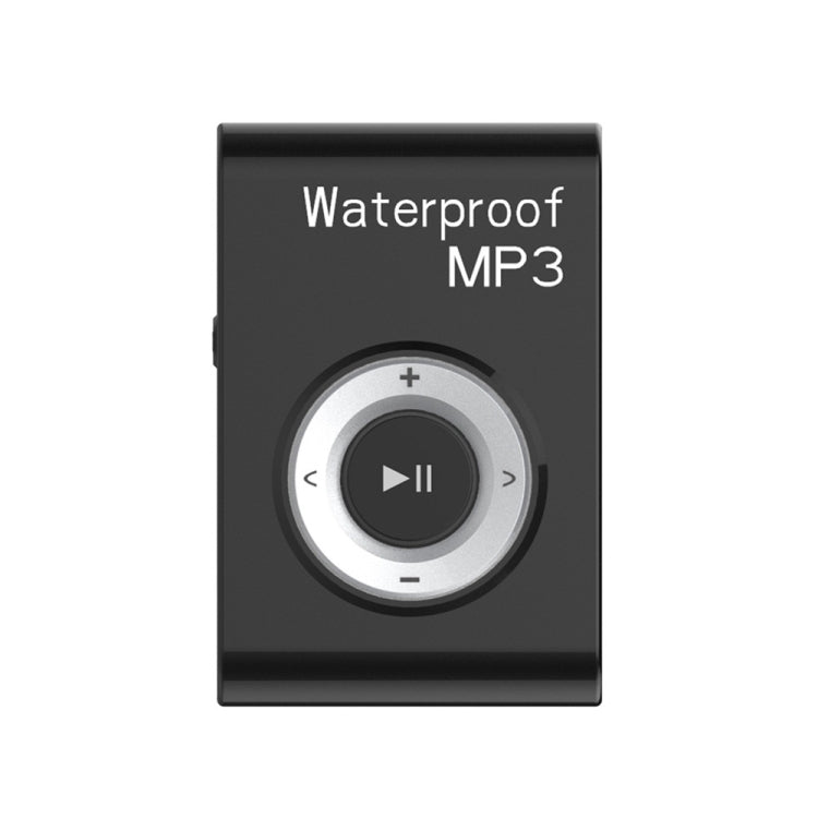 C26 IPX8 Waterproof Swimming Diving Sports MP3 Music Player with Clip & Earphone, Support FM, Memory:8GB(Black) - free shipping - PMC TechLife - Order now!