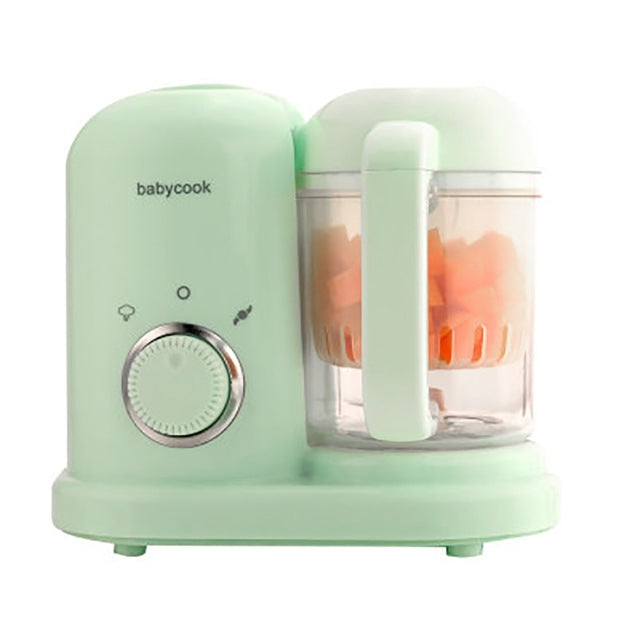 Multifunction Baby Food Cooking Maker Steamer Mixing Grinder Food Supplementary Machine EU Plug(Green) - Stirrer & Squeezer by PMC TechLife | Online Shopping South Africa | PMC TechLife | Buy Now Pay Later Mobicred