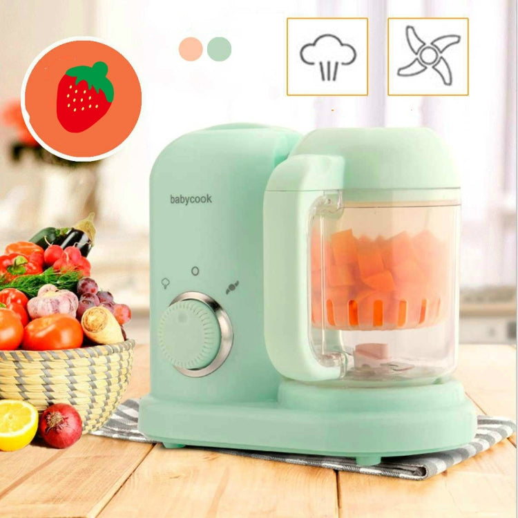 Multifunction Baby Food Cooking Maker Steamer Mixing Grinder Food Supplementary Machine EU Plug(Green) - Stirrer & Squeezer by PMC TechLife | Online Shopping South Africa | PMC TechLife | Buy Now Pay Later Mobicred