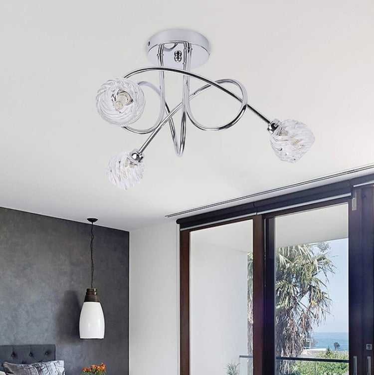 15W G9 3-heads Ceiling Lamp Living Room Dining Room Bedroom Crystal Glass Lamps Chandelier without Light Source - free shipping - PMC TechLife - Order now!