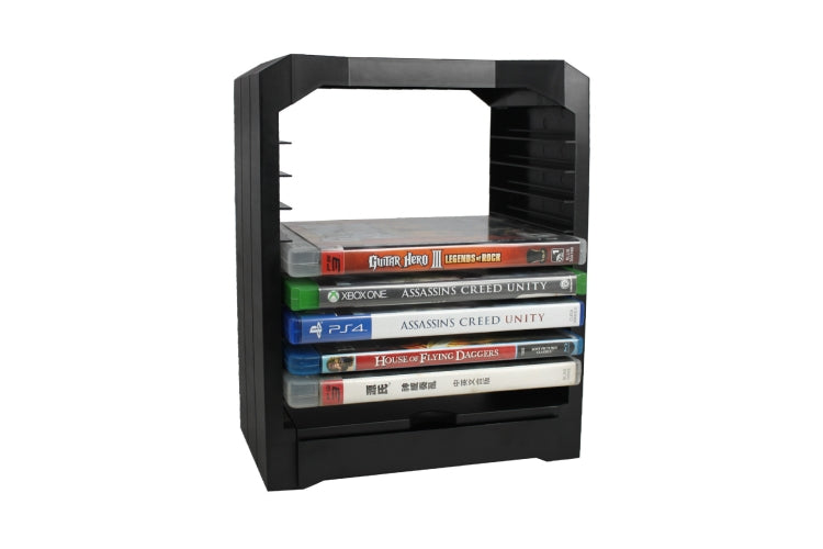 Disc Holder Game Accessories Storage Box for PS4 Accessories / Host Panel / Game Discs - Holder by PMC TechLife | Online Shopping South Africa | PMC TechLife