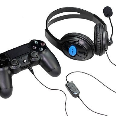 Bilateral Large Headphones Host Internet Voice Chat Headset for PS4 - Headset & Microphone by PMC TechLife | Online Shopping South Africa | PMC TechLife