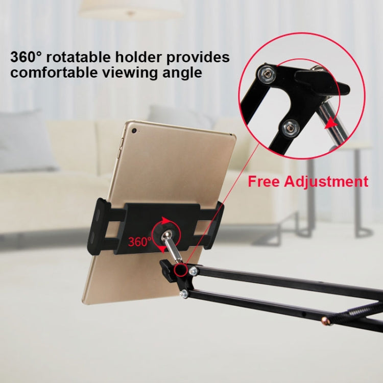 Universal 360 Degree Rotating Flexible Long Arm Lazy Phone Tablet Pad Holder Clip Bracket - Lazy Bracket by PMC TechLife | Online Shopping South Africa | PMC TechLife