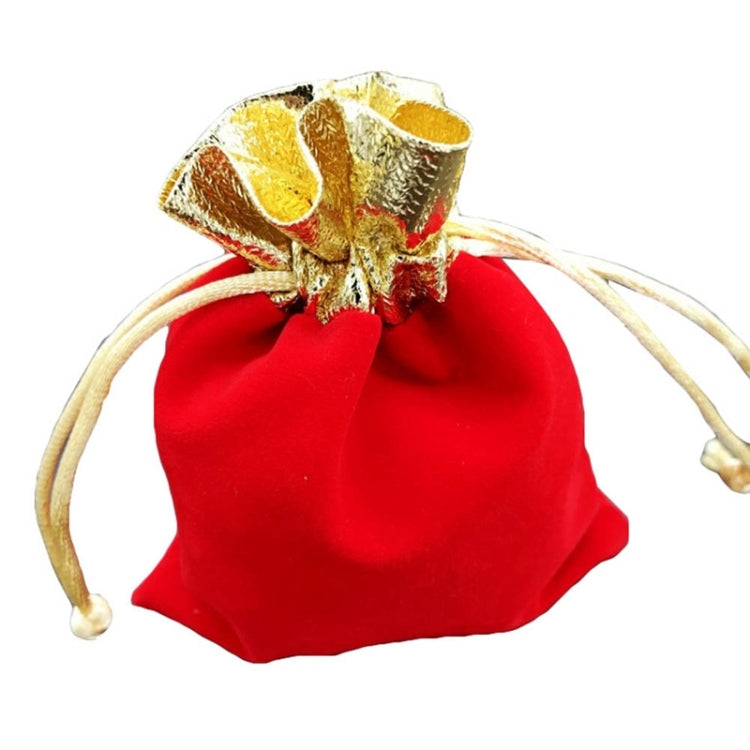Velvet Bag Jewelry Storage Bag Christmas New Year Holiday Blessing Bag, Size:12x15cm(Red) - Christmas Gift Bags & Boxes by PMC TechLife | Online Shopping South Africa | PMC TechLife | Buy Now Pay Later Mobicred