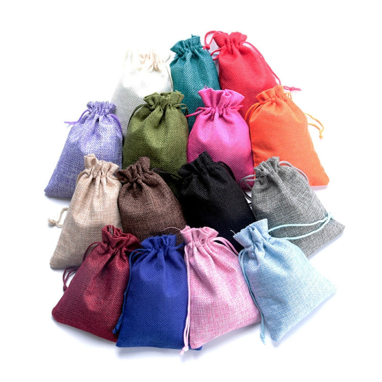 50 PCS Multi size Linen Jute Drawstring Gift Bags Sacks Wedding Birthday Party Favors Drawstring Gift Bags, Size:20x30cm(Linen Color) - Gift Bags & Wrapping Supplies by PMC TechLife | Online Shopping South Africa | PMC TechLife | Buy Now Pay Later Mobicred