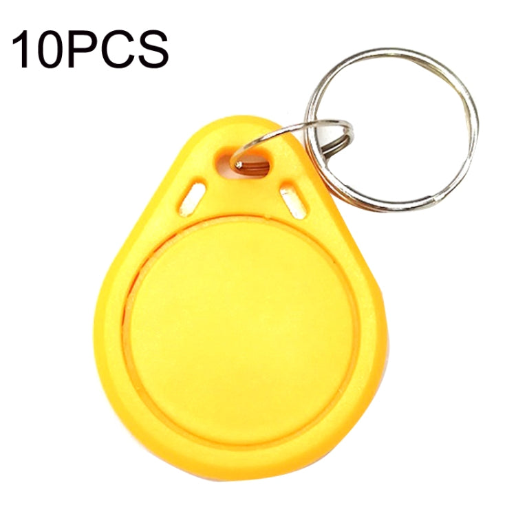 10PCS IC Access Control Card Entree Control M1 Compatibel Fudan Rfid 13.56Mhz Keyfob Sleutelhanger Tag Sleutelhanger(Yellow) - free shipping - PMC TechLife - Order now!