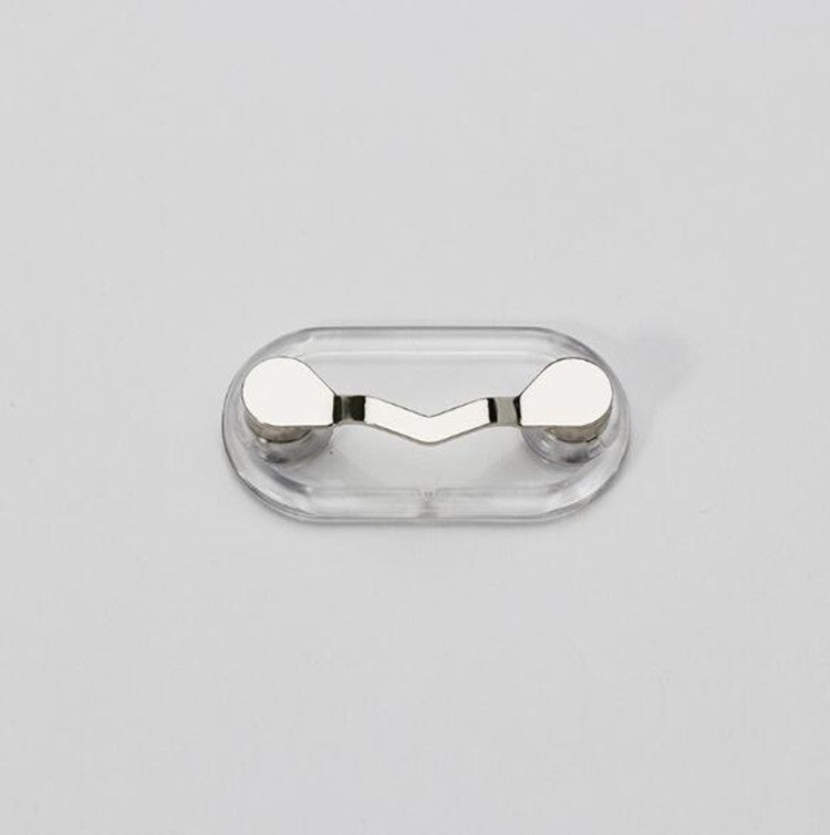 Magnetic Glasses Holder Magnetic Brooch Number Plate Headset Glasses Clip(Silver) - free shipping - PMC TechLife - Order now!