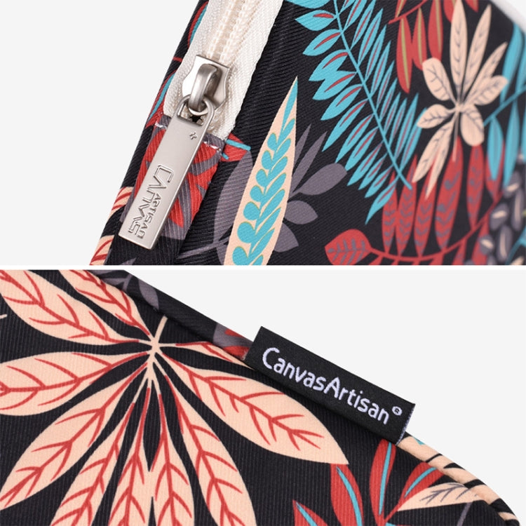 Creative Zipper Multi-function Portable Tablet 14 Inch Computer Bag File Waterproof Nylon Storage(Nary Brown) - free shipping - PMC TechLife - Order now!